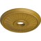 Ekena Millwork Berkshire Ceiling Medallion (Canopies up to 6 3/8"), 20 1/8"OD x 3 7/8"ID x 1 7/8"P, Pharaohs Gold CM20BE1PGS - alternate 5
